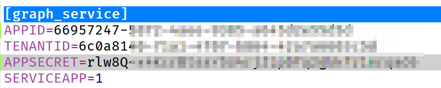 A screenshot showing app details in Vault.ini.